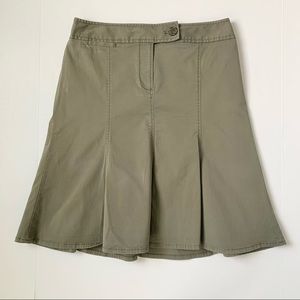 Ann Taylor Peplum Cotton Skirt Size 6